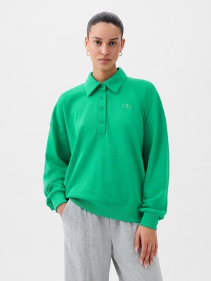 Hanorac pentru femei GAP - verde vibrant