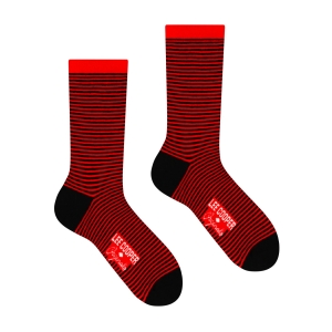 Sosete barbati Lee Cooper Basic cu dungi roșii și negre