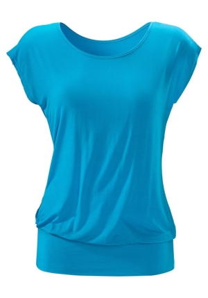 LASCANA Tricou turcoaz pentru femei