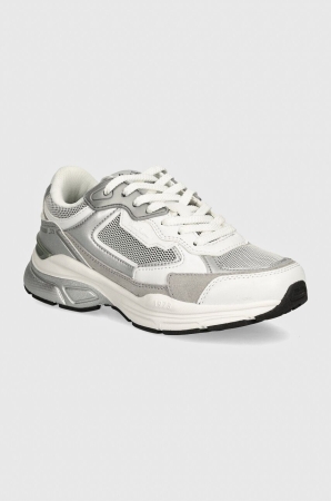 Pepe Jeans sneakers DAVE SHINE W, culoare alb și gri