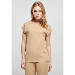 Tricou pentru femei cu manșon extins bej
