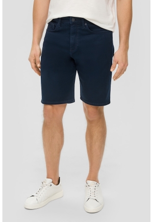 Blugi scurți cu model uni pentru bărbați