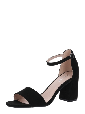 Sandale cu toc 'Alisha' negre de la ABOUT YOU