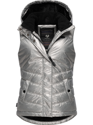 Ragwear Vestă sport 'Hesty Bling' gri argintiu