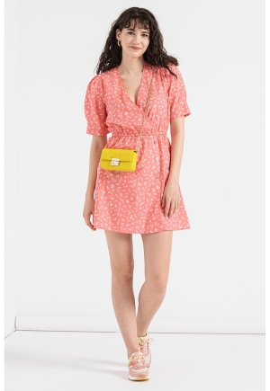 Rochie-camasa United Colors of Benetton cu imprimeu floral