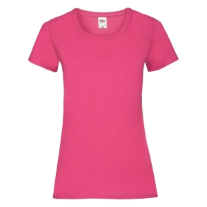 Tricou roz Valueweight Fruit of the Loom