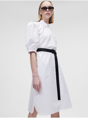 Rochie de damă Karl Lagerfeld cu mâneci bufante