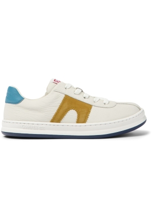 Pantofi din piele si piele intoarsa Runner Four Twins 8513