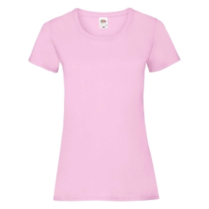 Tricou roz Valueweight de la Fruit of the Loom