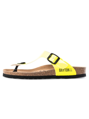 Bayton Saboți 'Mercure' galben citron / negru