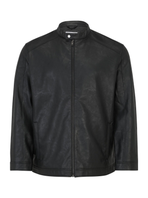 Jack & Jones Plus Geacă de primăvară-toamnă 'JJEDYLAN' negru