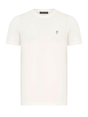 Tricou Jacey Quinn Ecru/Galben pentru Bărbați
