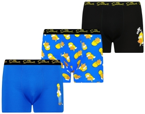 Boxeri pentru bărbați Licensed cu personajele din The Simpsons