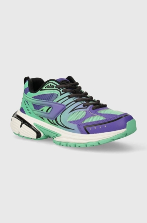 Sneakers Diesel S-Serendipity Pro-X1 verde și violet, Y03374-P6349-HA162