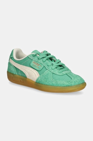 Puma sneakers Palermo Vintage culoarea turcoaz, 396841