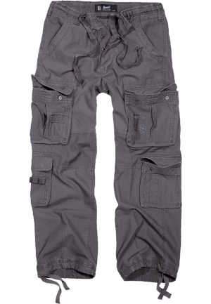 Brandit Pantaloni cu buzunare gri metalic