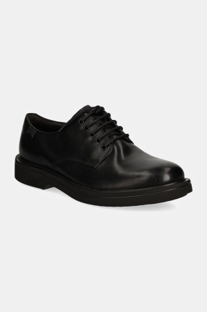 Camper pantofi de piele Norman barbati, culoarea negru, K100998-001