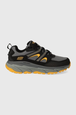 Skechers pantofi Dlux Journey barbati, culoarea negru cu detalii galbene