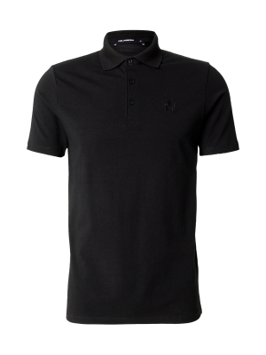Karl Lagerfeld Tricou Polo Negru