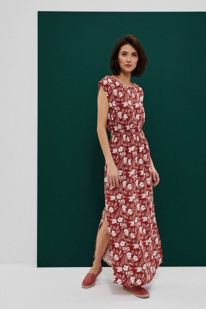 Rochie dama Moodo cu imprimeu floral