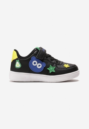 Pantofi sport Negri cu detalii colorate