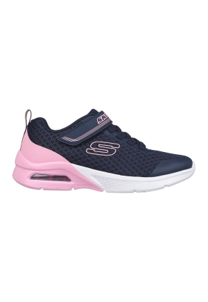 Pantofi sport Skechers din textil cu detalii roz
