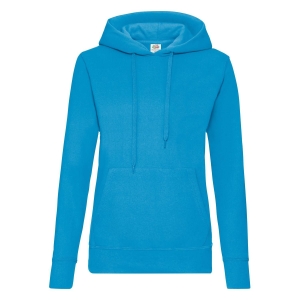 Bluza albastră cu glugă Hooded Sweat Fruit of the Loom