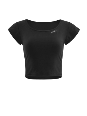 Winshape Tricou funcțional 'AET137LS' negru / alb