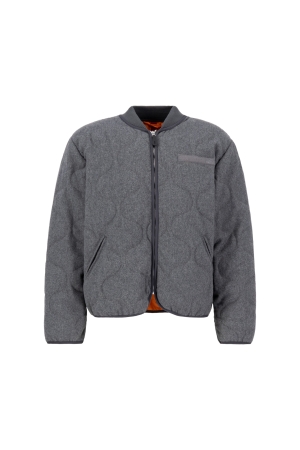 ALPHA INDUSTRIES Geacă de primăvară-toamnă gri închis