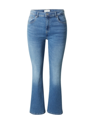 ONLY Carmakoma Jeans 'CARSally' albastru denim cu croi evazat