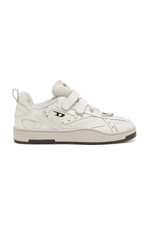 Sneakers Diesel din piele S-Ukiyo Skt, culoarea alb, Y03407-P6903-T1001