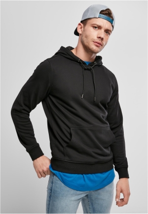 Hanorac Basic Terry Negru