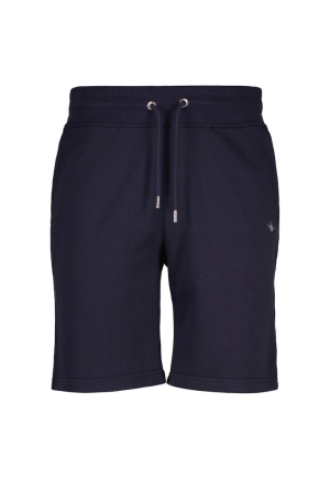 Pantaloni scurți regular fit cu talie medie și șnur de ajustare