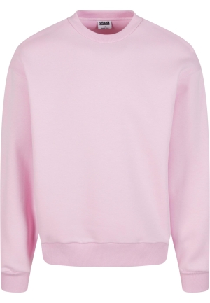 Urban Classics Bluză de molton 'Fluffy' roz deschis