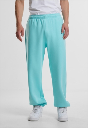 Pantaloni de trening basic pentru bărbați, Albastru Fluffy