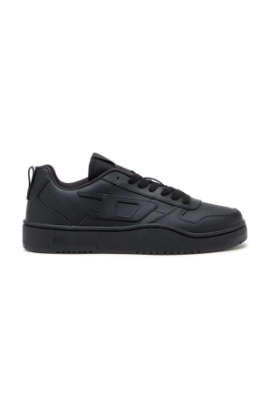 Sneakers Diesel din piele S-Ukiyo V2 Low, culoarea negru